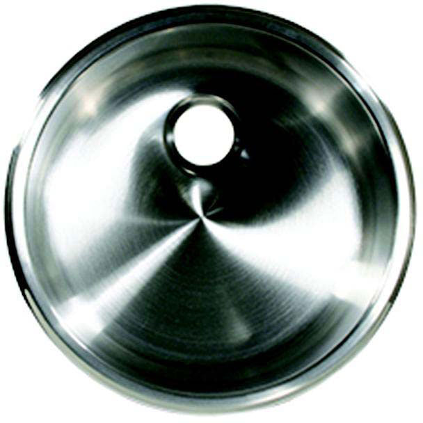 Scandvik Cylindrical Sink, Mirror Finish, 11-5/8"