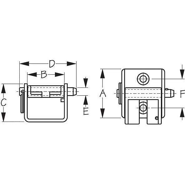 SeaDog Chain Stopper Formed 304 Stainless Steel
