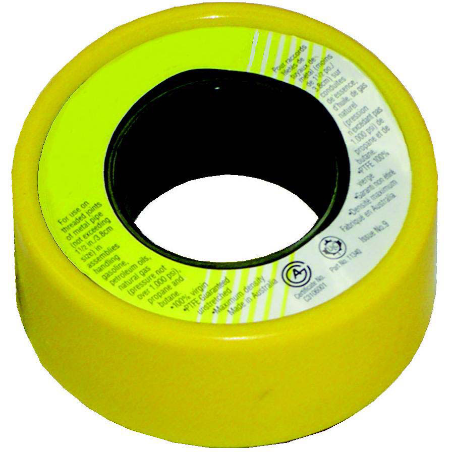 JR Products 07-30025 RV PTFE Gas Sealant Tape
