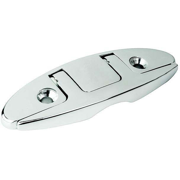 SeaDog 0411251 Oval Folding Cleat, Polished SS