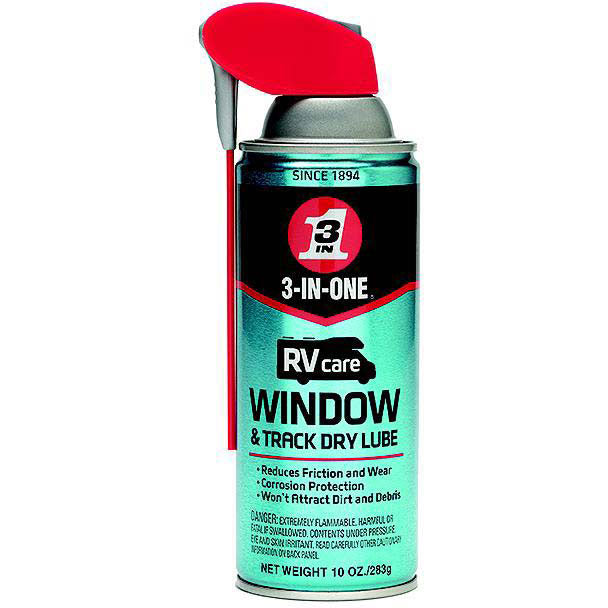 3-In-One 120091 RV Care Window & Track Dry Lube