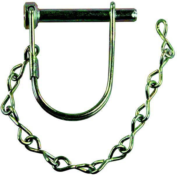 JR Products 1/4" Coupler Lock Pin w/Pin Saver