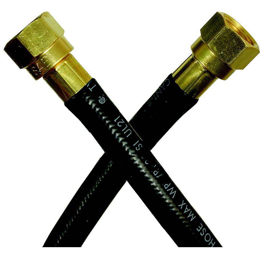 JR Products 1/4" RV Rubber LP Supply Hose
