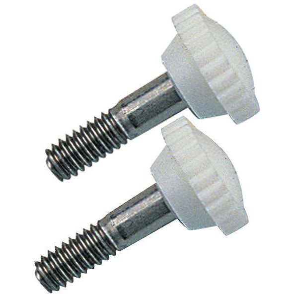 Nylon Head Screw-1/4" -20 X 7/8", White Pr.