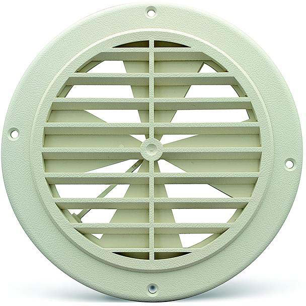 865-94275 Ceiling Grill, White w/ Damper