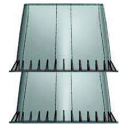 Stromberg JBP8135 Base Pad Peak, 5/pk