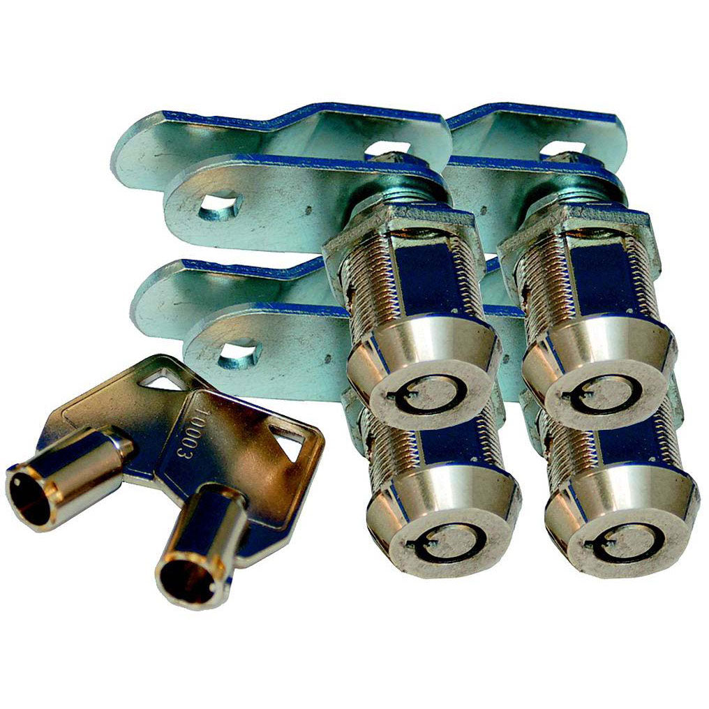 Prime Ace Key Cam Lock, 5/8" 4/Pk