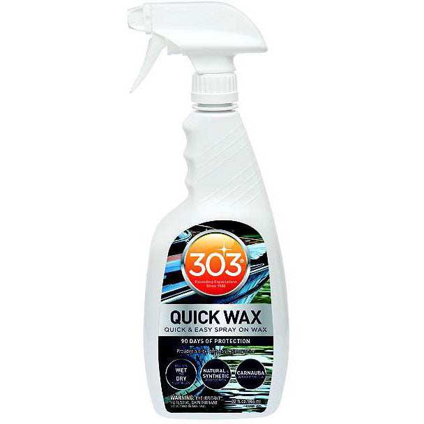 Quick Wax w/Carnauba, 32 oz., 6/case