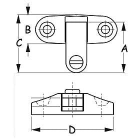 Adjustable Angle Deck Hinge