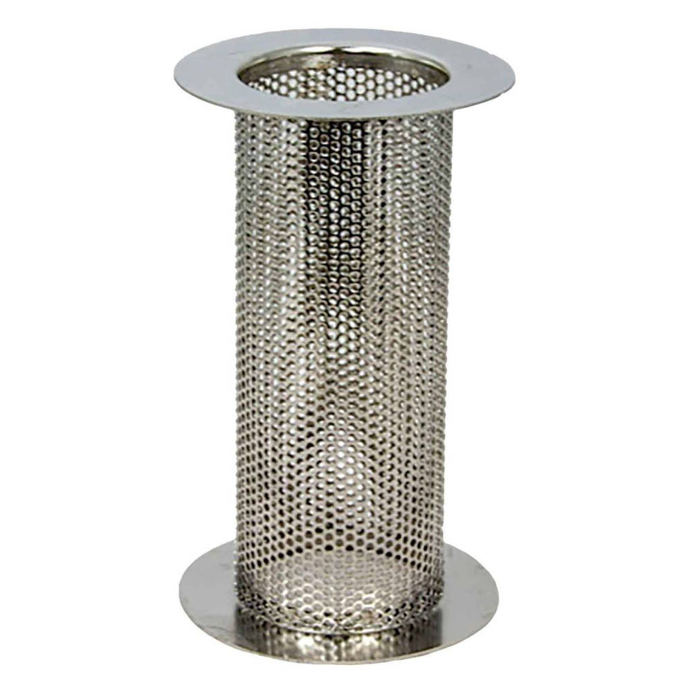 Replacement Basket for Arctic 6 inch BISO Water Strainer, 316 SS, 2mm perforations
