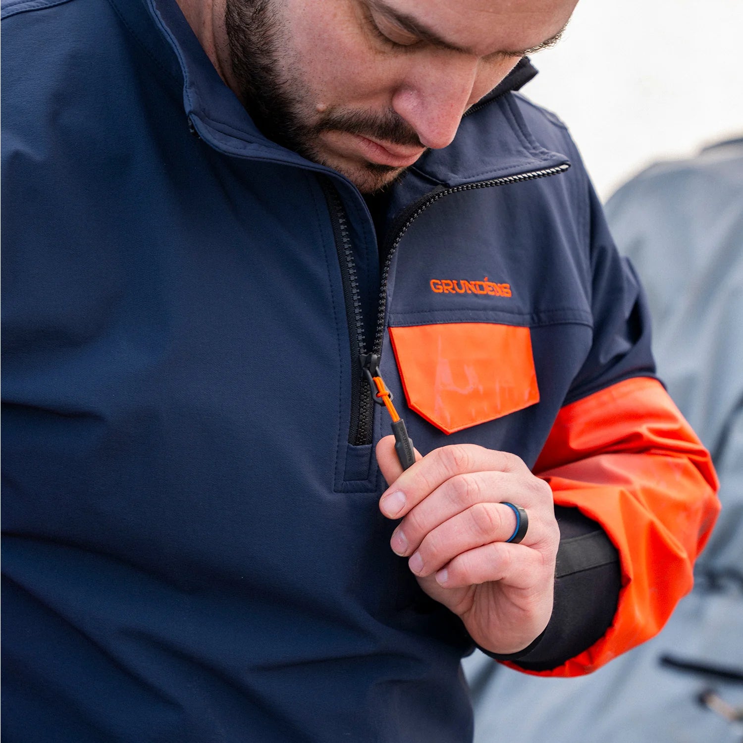 Grundens FishPicking 1/2 Zip Jacket / Shirt