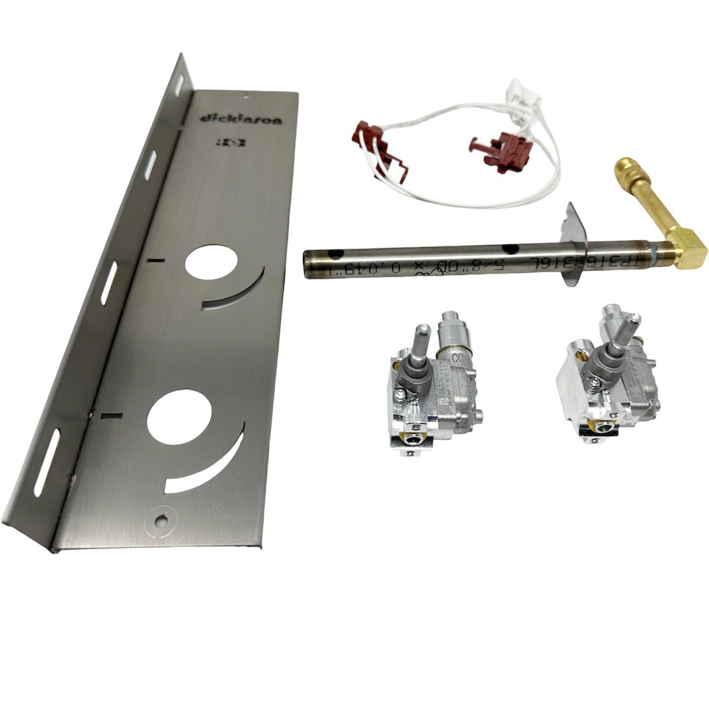 Dickinson Small and Large Burner Valve Set, Manifold, Control Panel, 2BP