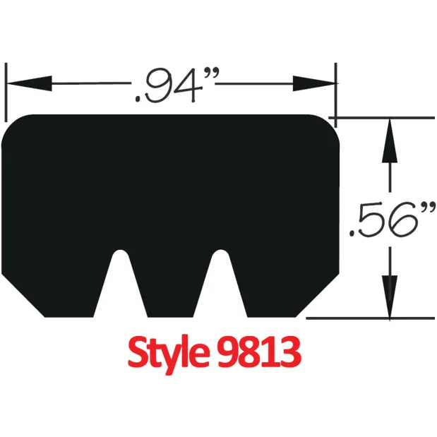 Freeman 18" X 24" 9813 Style Neoprene Replacement Gasket