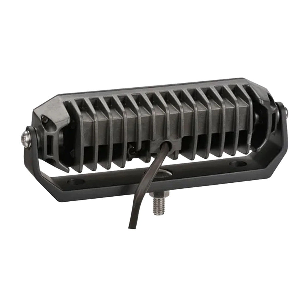 Ultima Dual Color LED Deck Lamp Red/White Output, Black Housing