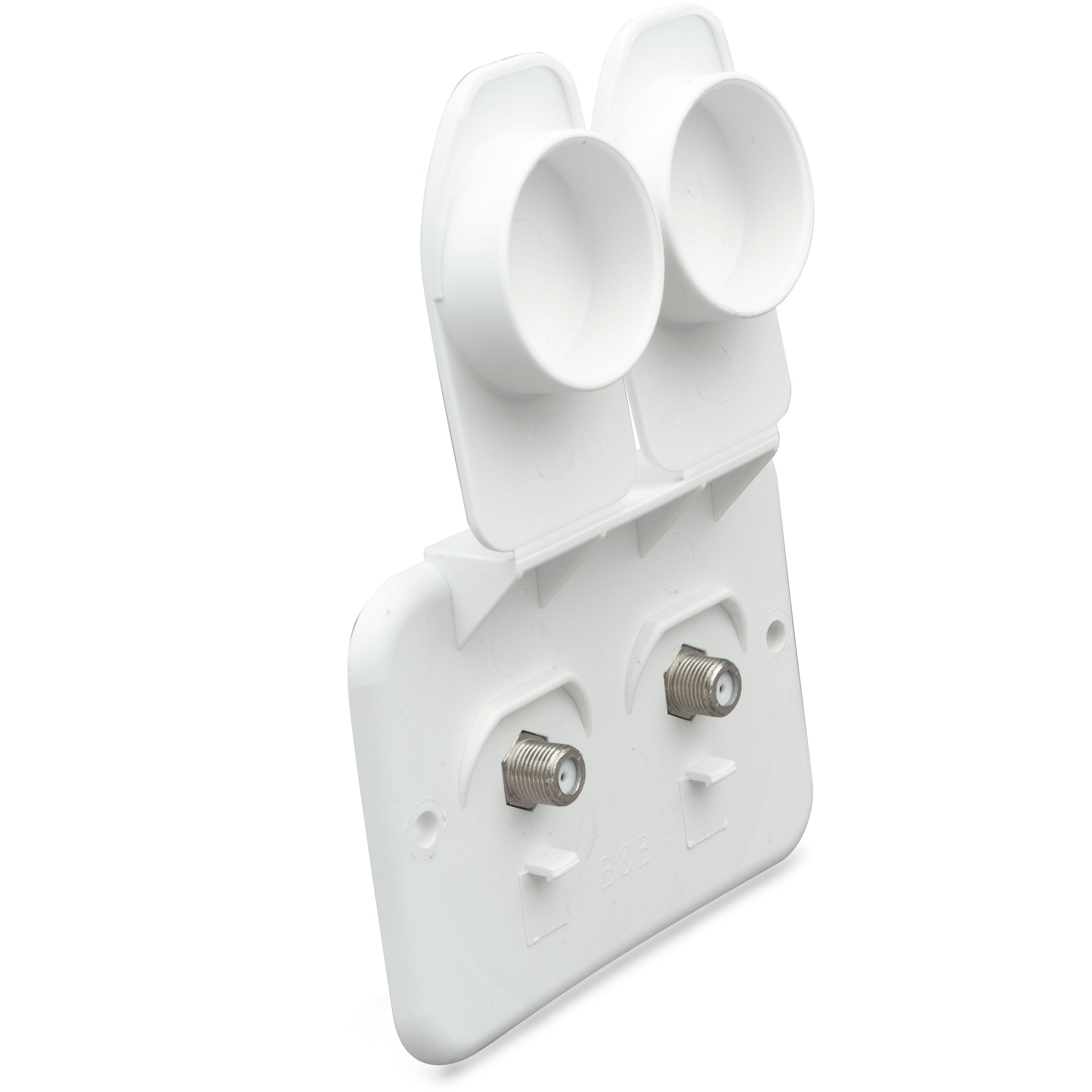 Cable/Cable Plate, Polar White