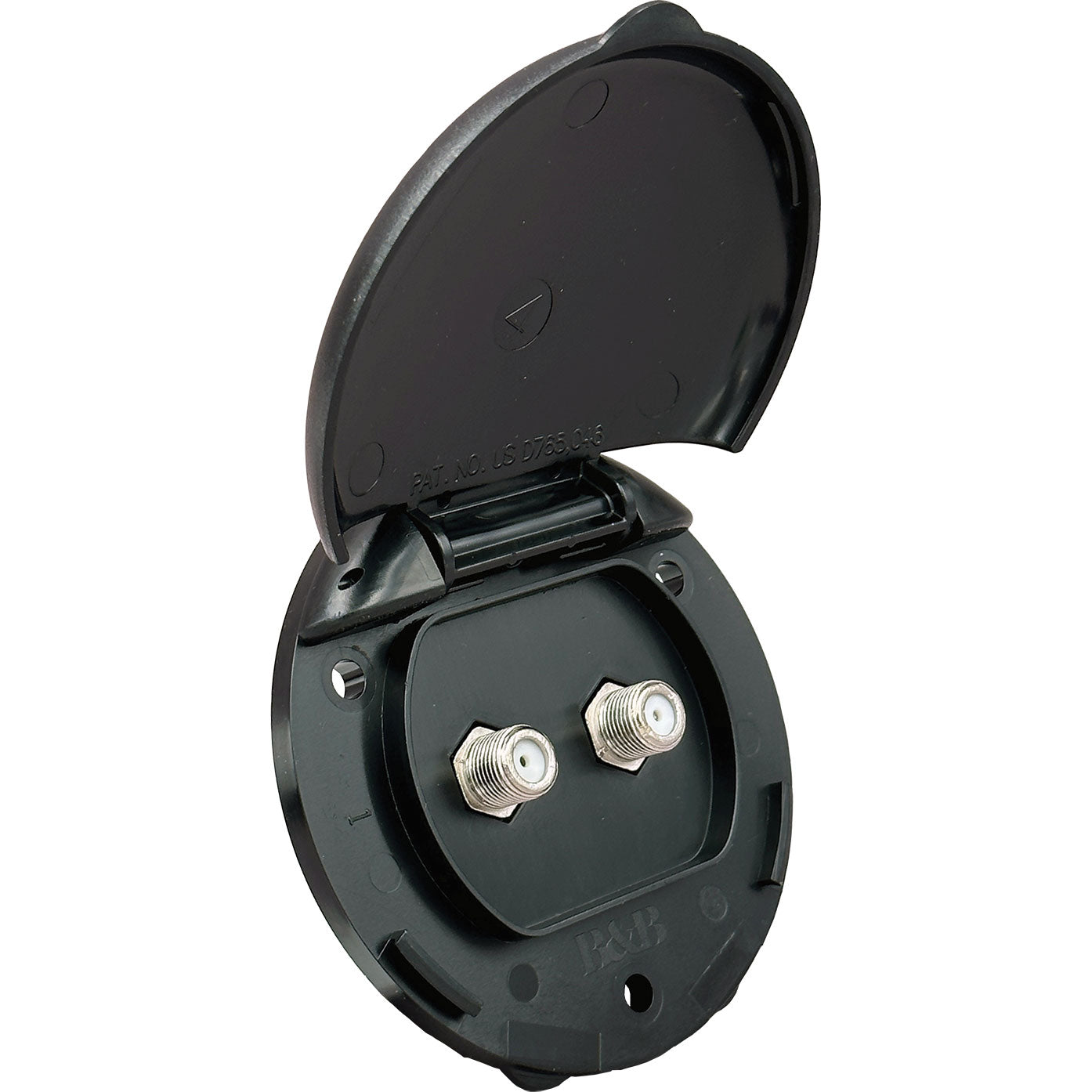 Compact Enclosure, Dual Cable, Black