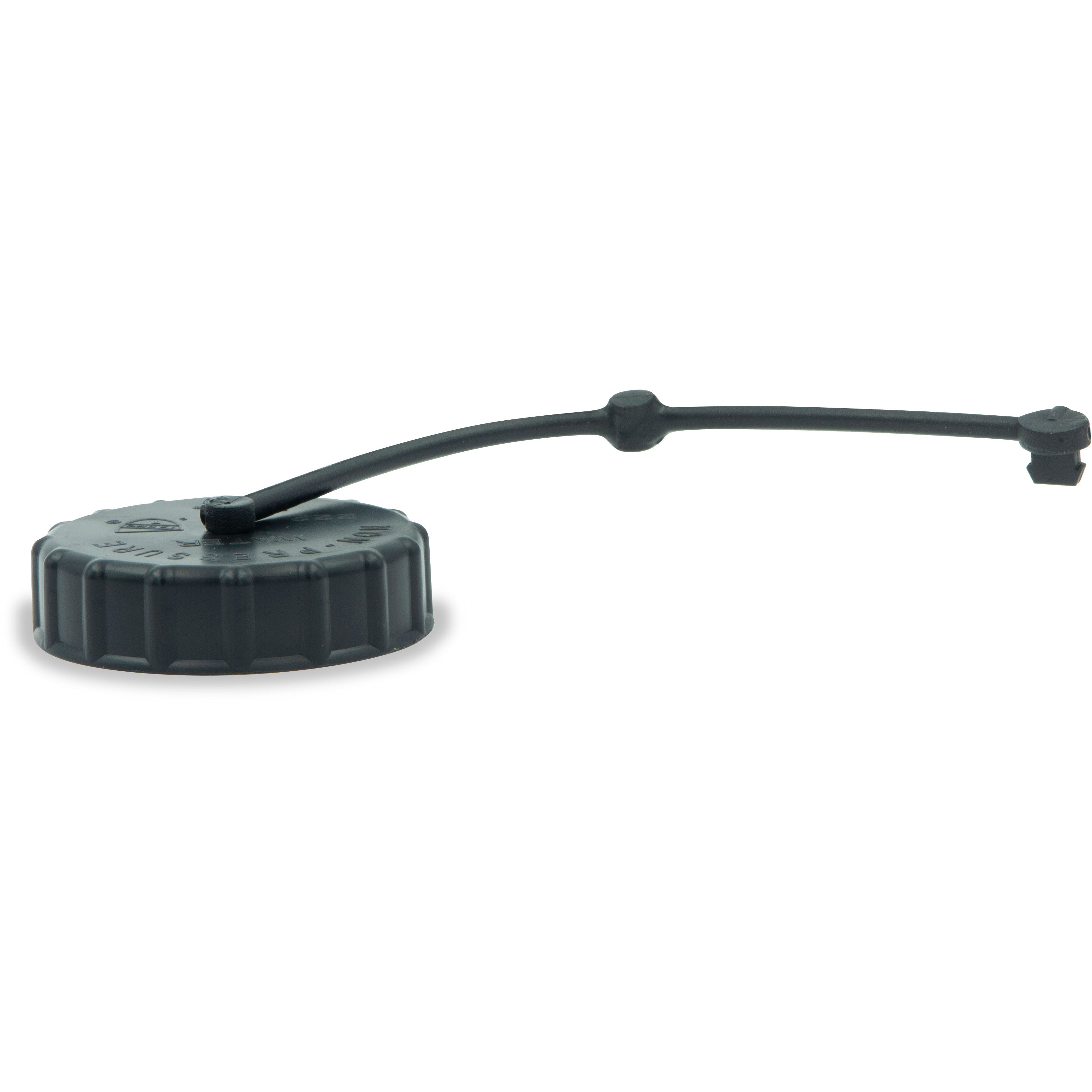 Gravity Water Fill Cap/Strap, Black