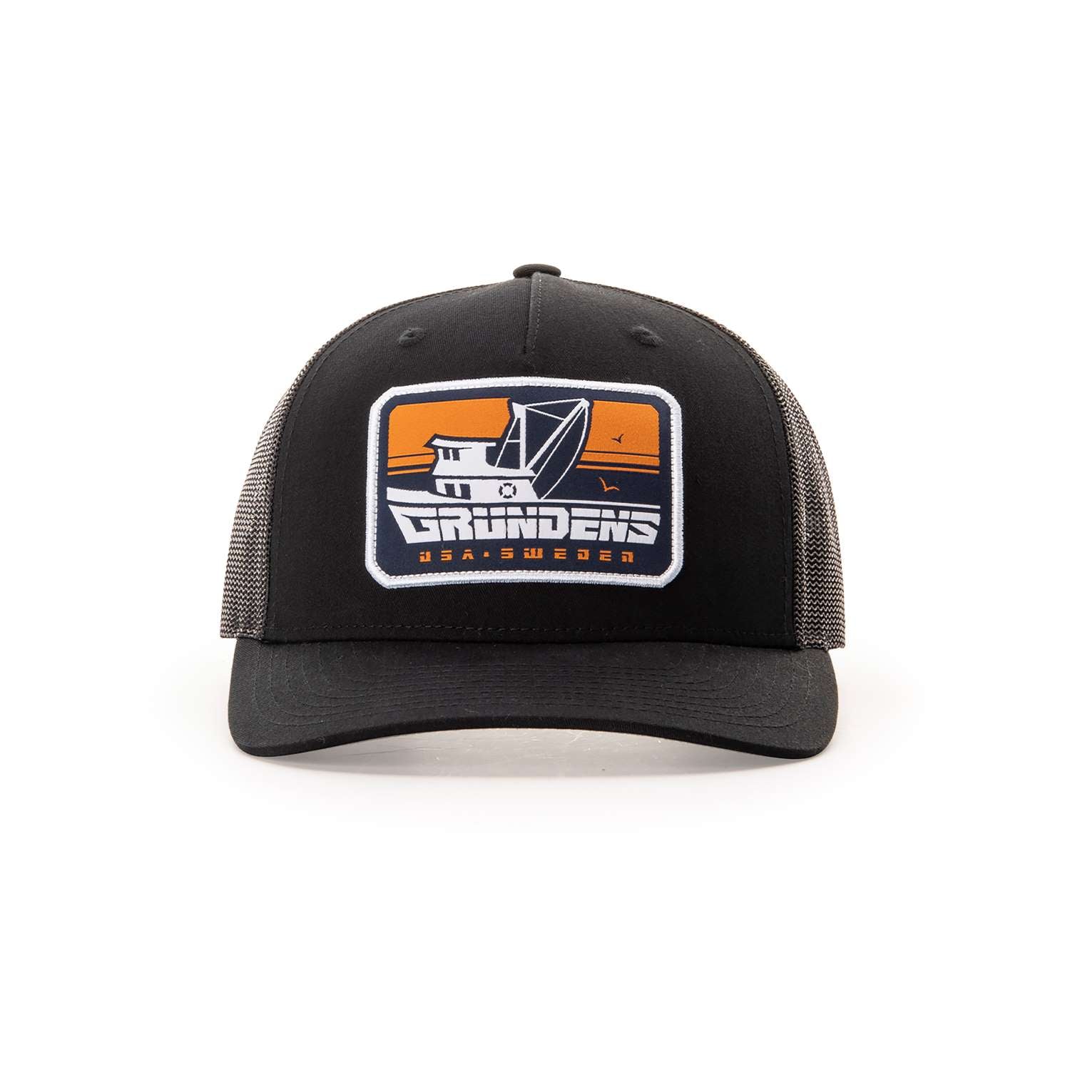 Grundens Commercial Boat Trucker Hat, One Size