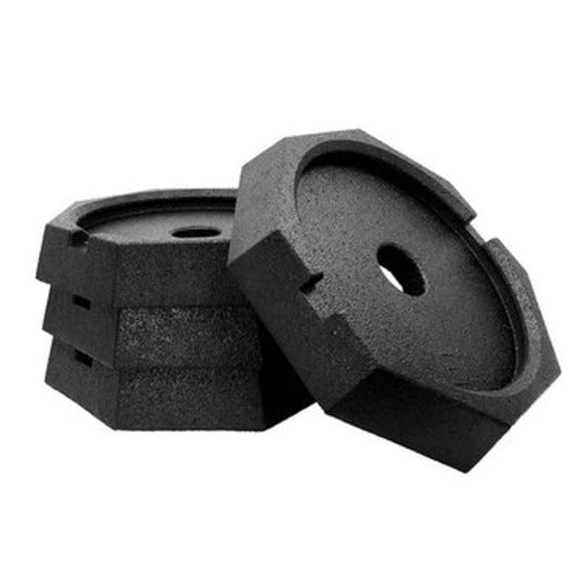 EQ Round 10" Permanent RV Jack Pads (4-pack)