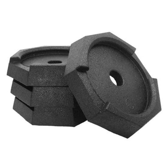 HiWay Round 8" Permanent RV Jack Pads (4-pack)