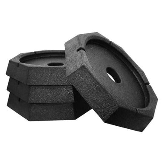 Xtra XL 12" Round Permanent RV Jack Pads (4-pack)