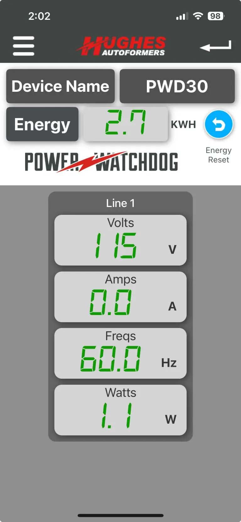 30 Amp Power Watchdog - Portable Bluetooth Surge Protector (non-EPO)