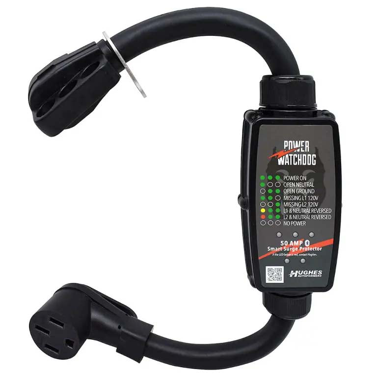 50 Amp Power Watchdog - Portable Bluetooth Surge Protector (non-EPO)