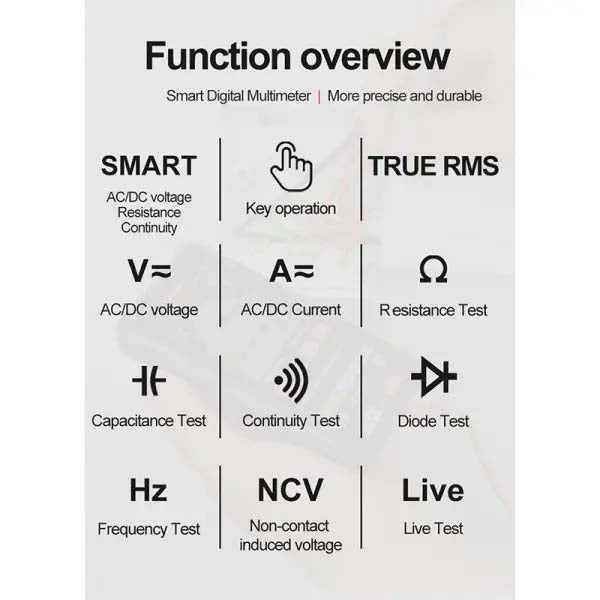 Hughes Smart Digital Multimeter