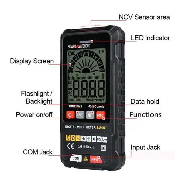 Hughes Smart Digital Multimeter