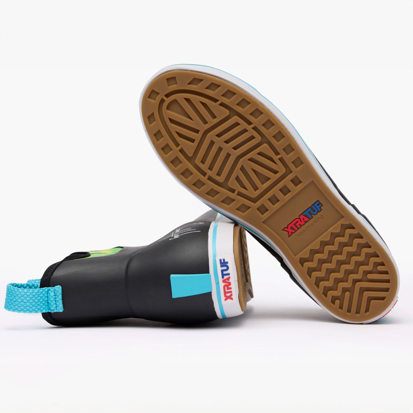 XTRATUF Men's Guy Harvey 6" Ankle Deck Sport Boots