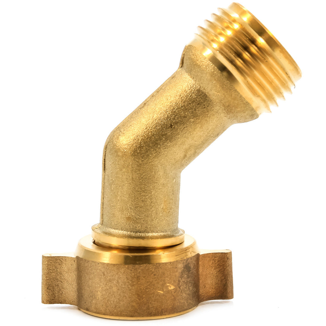 Camco Hose Elbow 45 Degree with Gripper (E/F)