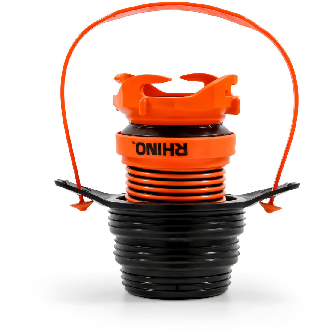 Camco RV Sewer Hose Seal, Flexible 3-in-1 with RhinoExtreme and Handle