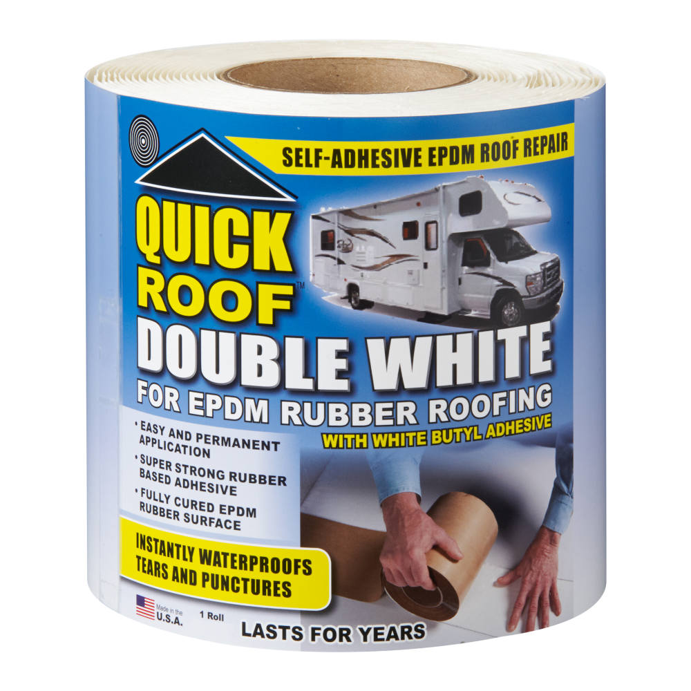 Quick Roof Xtreme 6" X 25', White