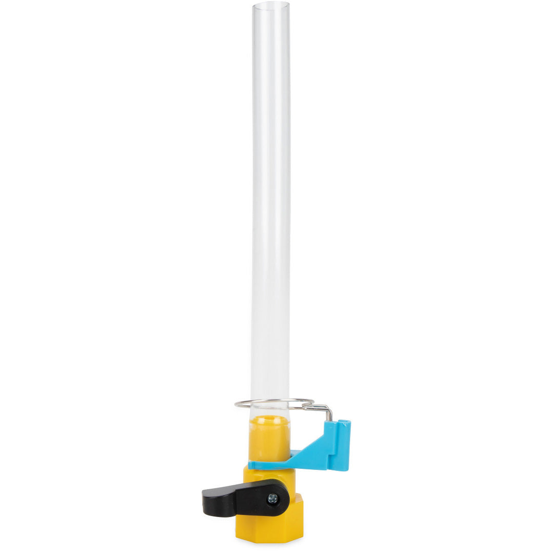 Camco Water Tank Filler with Shutoff Valve and Clip (Eng/Fr)