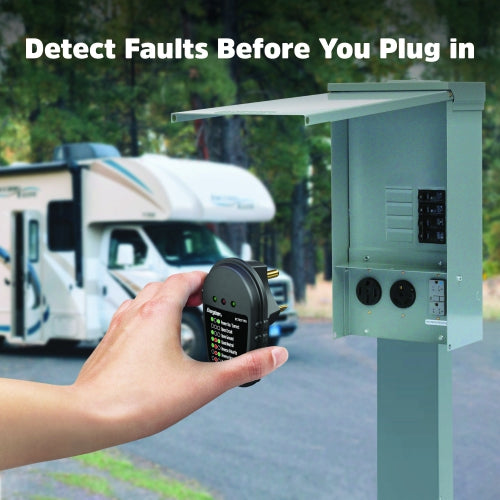 Energizer 30 Amp RV and EV Receptacle Tester TT-30