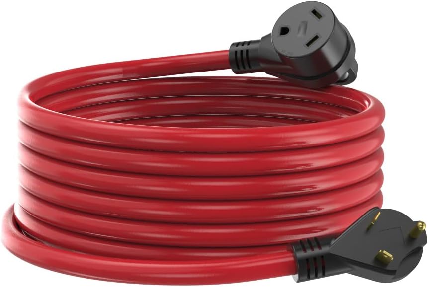 Energizer C25TT3PTT3R All-Weather Extension Cord EC25060-25', 30A Male/30A Female