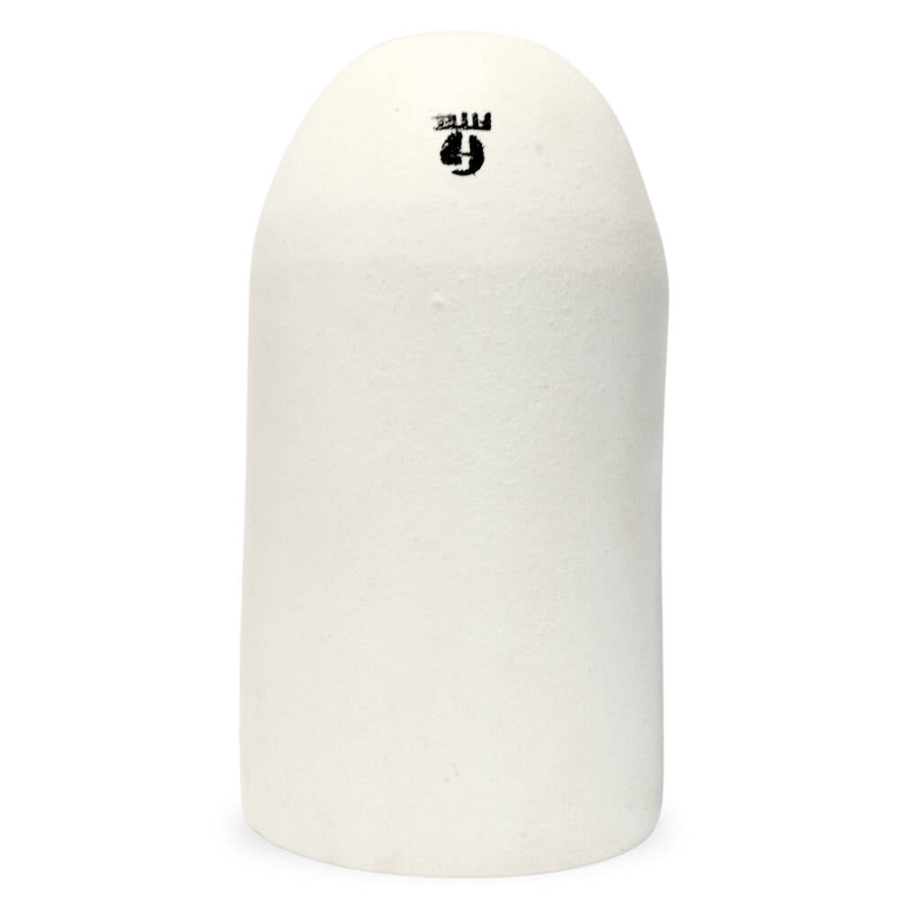 Bullet Nose Marker Buoy, White PVC, FI-501W, 9 X 15-3/4