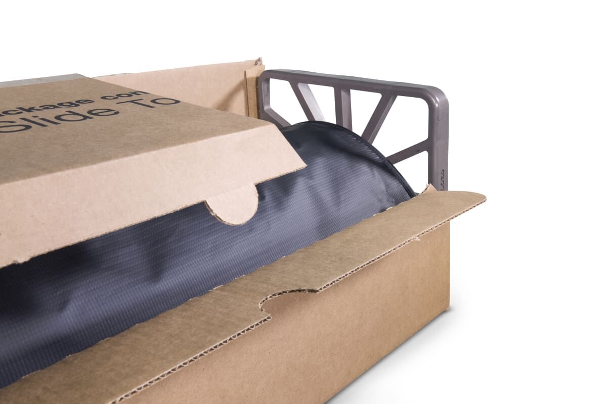 Fabric Assembly - Slide Topper - 50 Ft Black