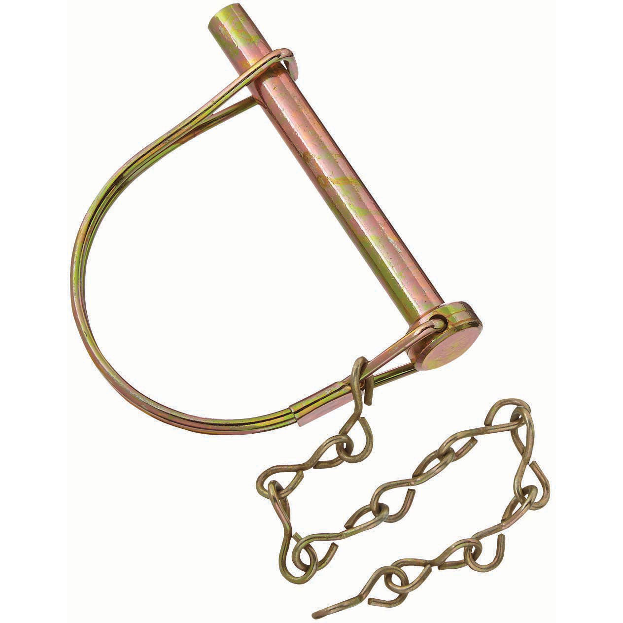 Coupler Lock Pin w/ chain, 5/16" x 2-1/2"