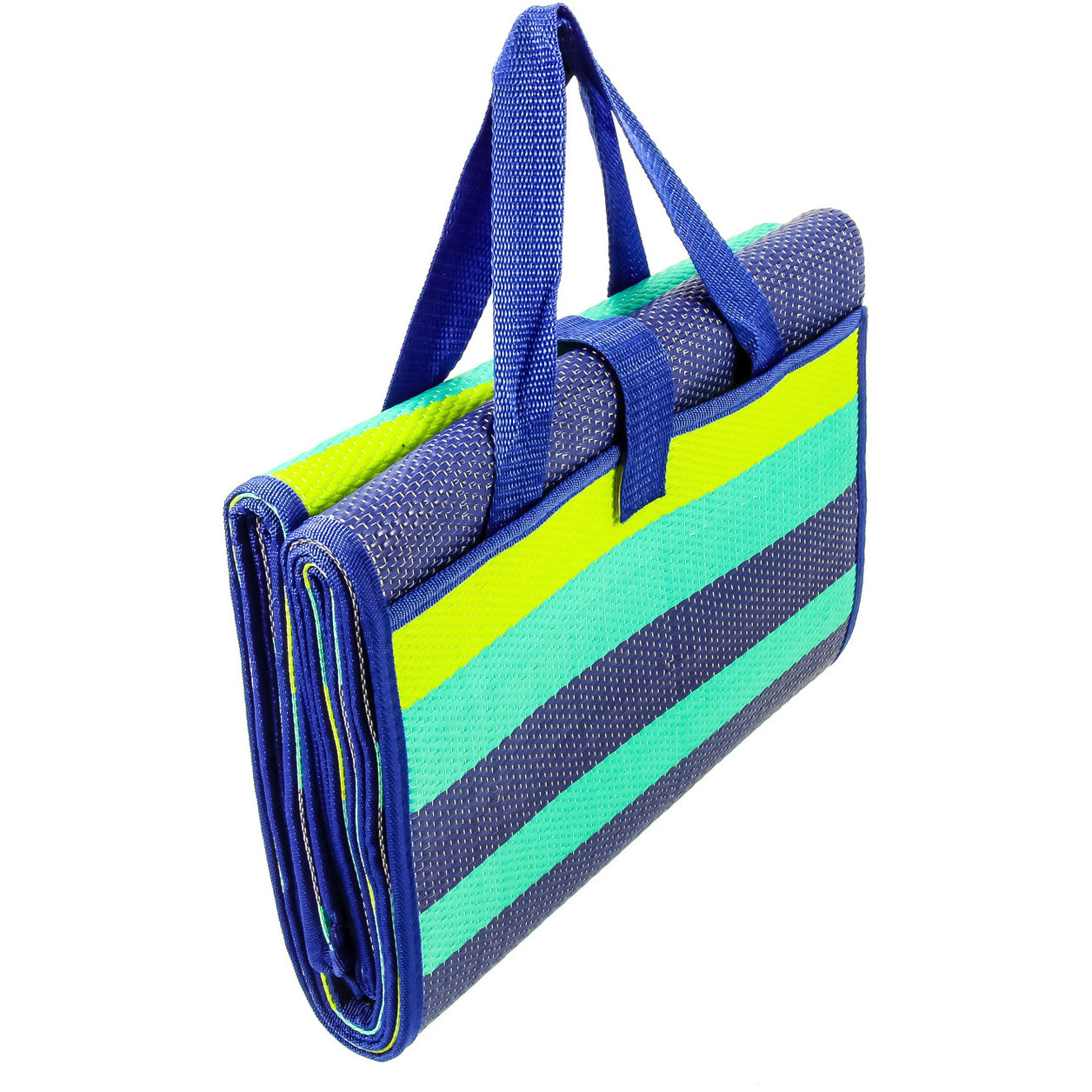 Camco Handy Mat with Strap, 60" x 78" Blue/Turquoise/Green (E/F)