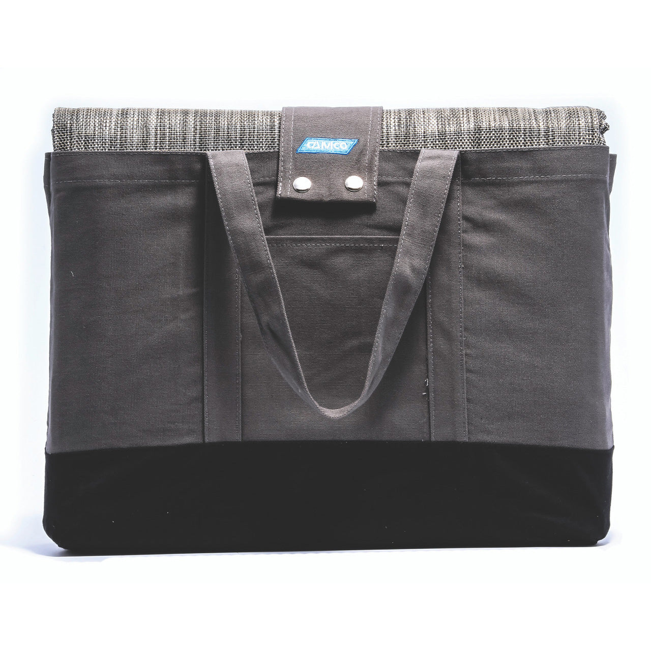Camco Awning and Leisure Mat - 7' x 15' Gray with Canvas Bag