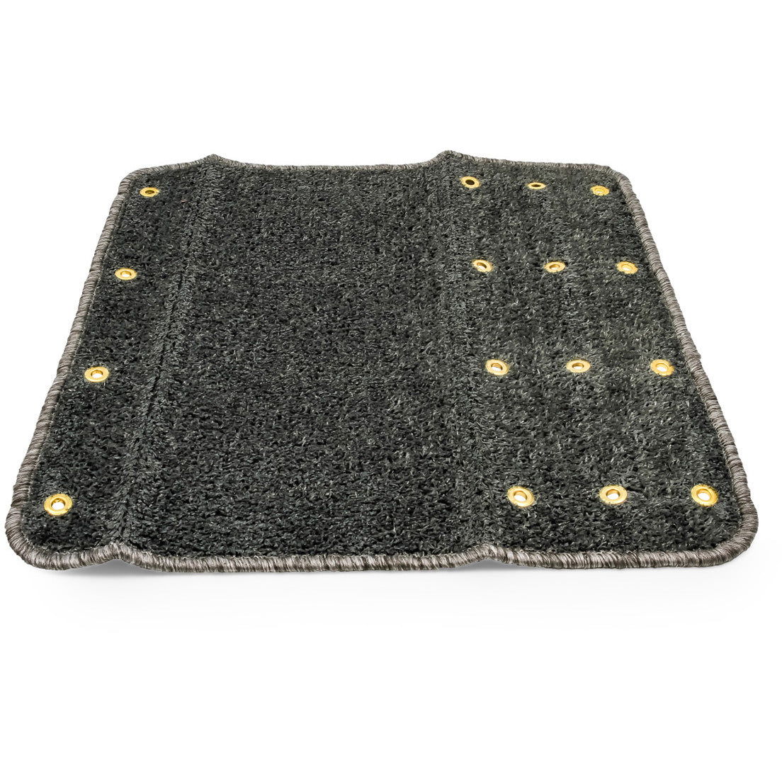 Camco Step Rug, Premium, Turf with UV and TPE, Hemmed, 22" x 23", Gray (E/F)