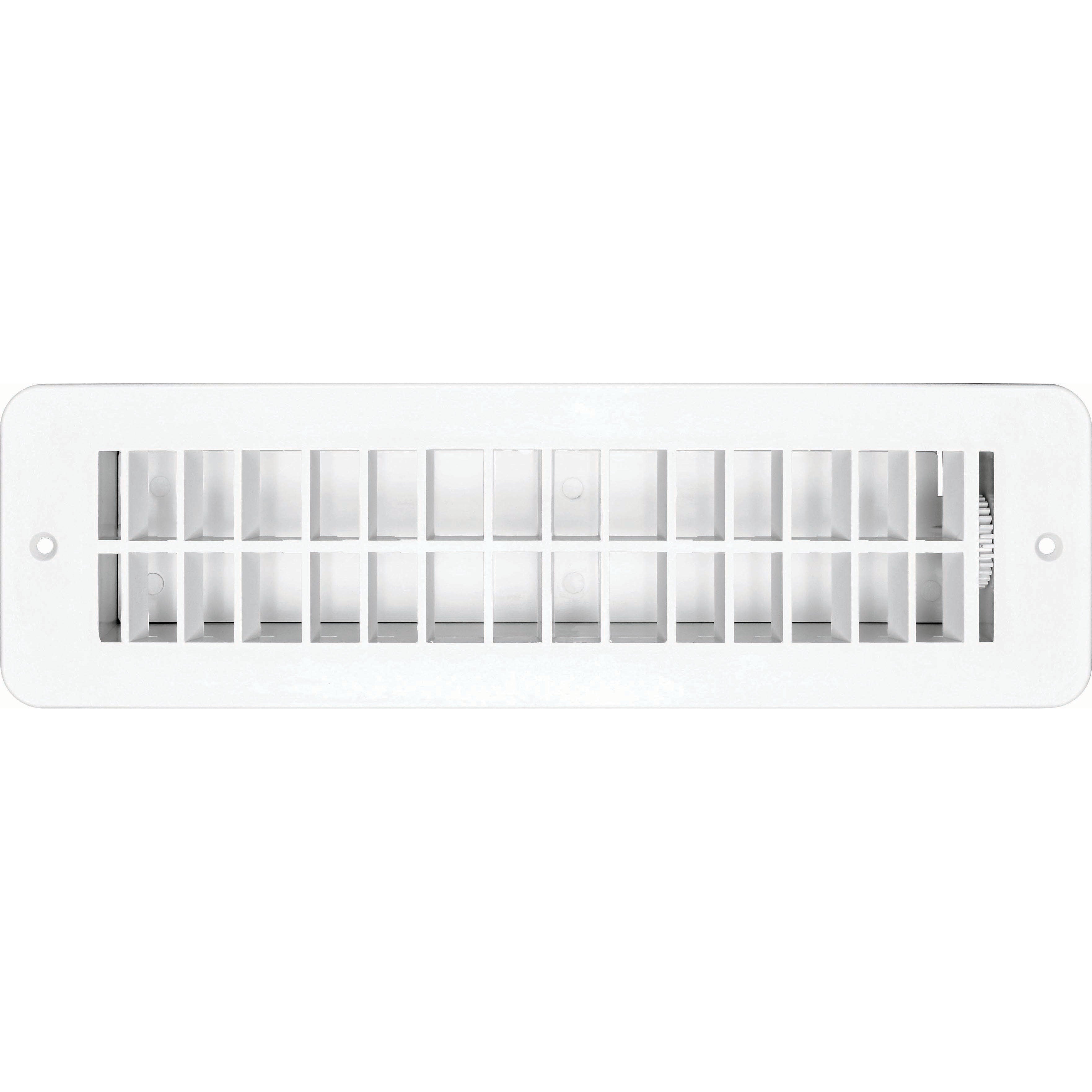 Vent Register, Plastic, Damp 2.25"x10"