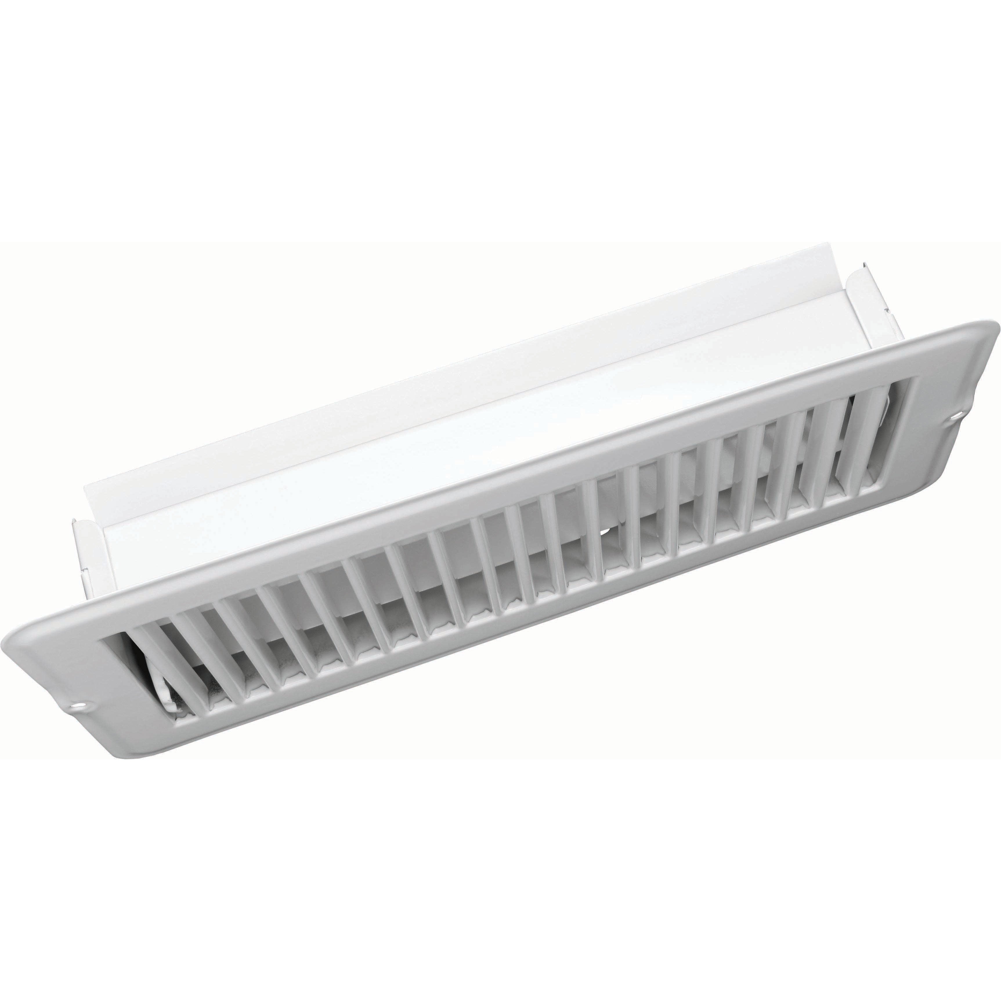 Vent Register, Metal, Damp 4"x10"
