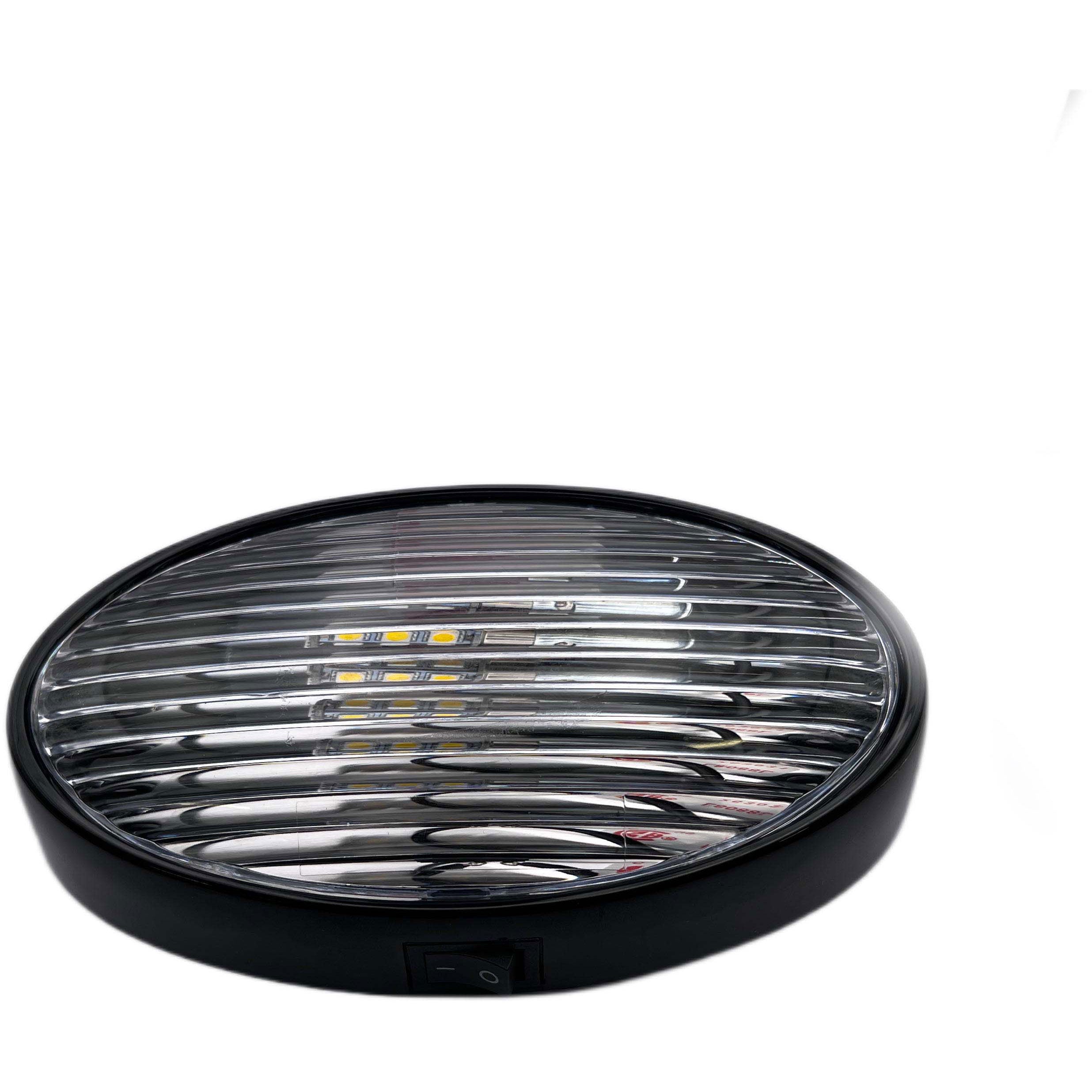 LED Oval Porch Light with On/Off Switch