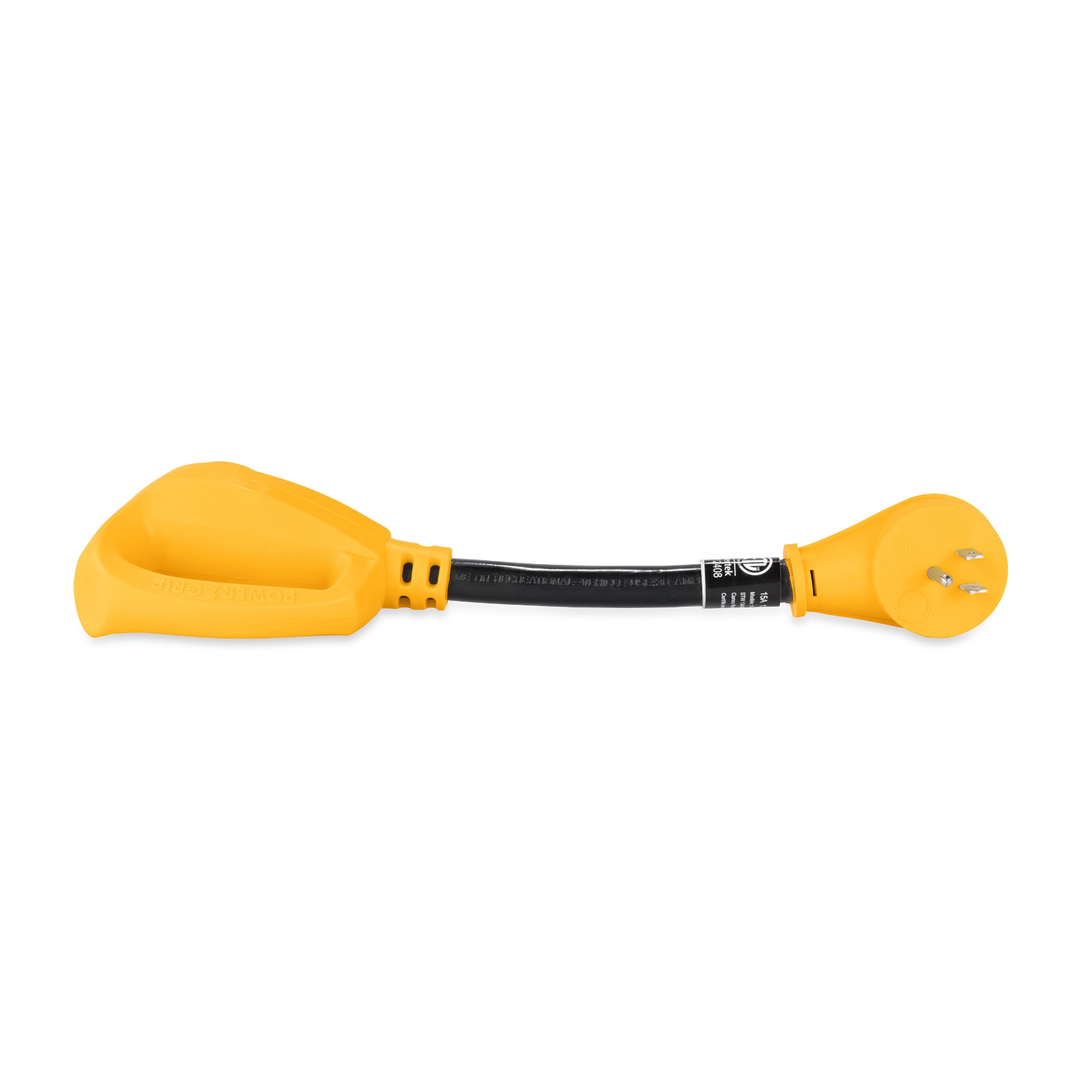 Camco Power Grip 12" Dogbone 12", 15AM/30AF, 125V/1875W, cETL