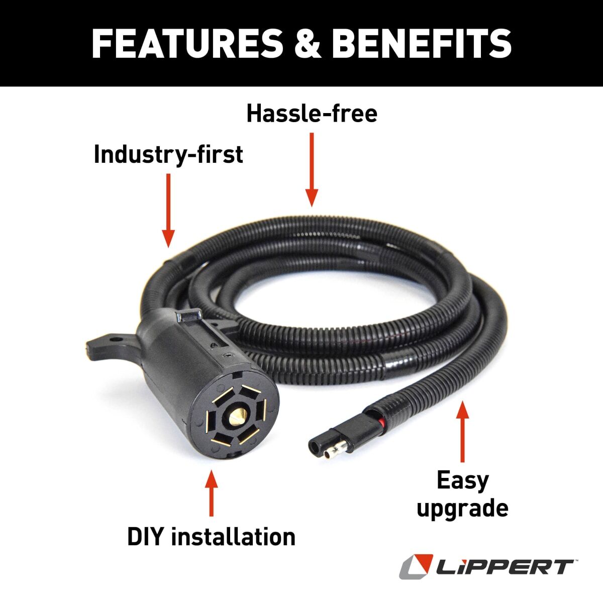 Power Swap Auxiliary Cord™ for Power Stance™ Tongue Jack