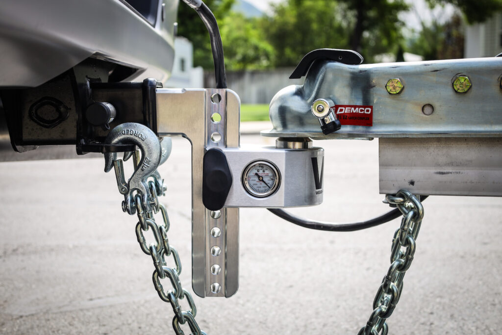 8" Aluminum Drop Hitch, 3" Shaft (comes w/no additional locks) - WS8-3