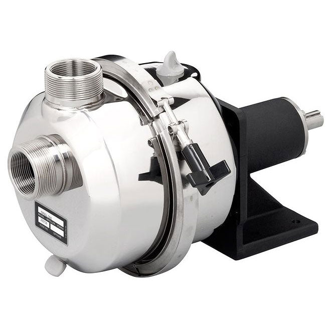 Pacer Self-Priming Stainless Steel Centrifugal, Pedestal Water Pump 1.5" and 2.0", Female NPT, 170 GPM