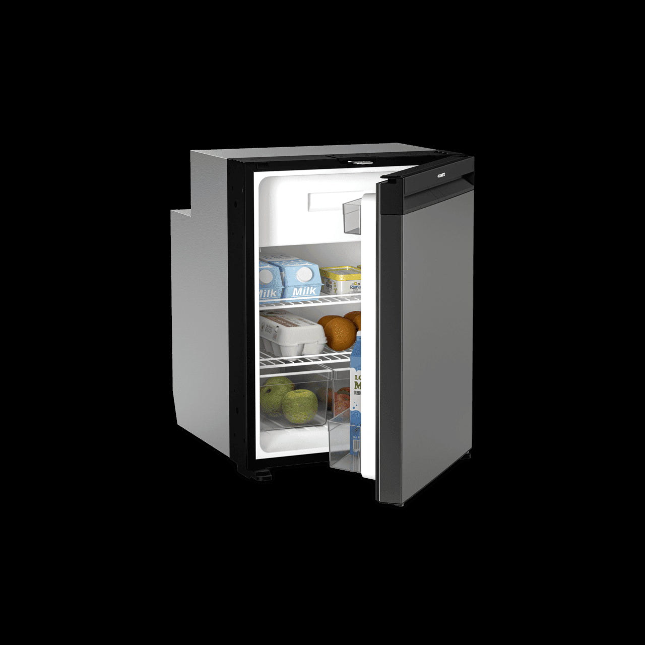 Dometic NRX 80C Compressor Refrigerator, Dark Silver Front